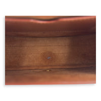 Christian Dior Bobby Shoulder Bag Brown in Calfskin, Gold hardware_8