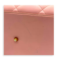 CC Bowling Top Handle Bag Pink in Calfskin, Gold hardware
