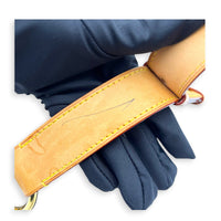 Daily Hobo  Shoulder Bag Blue in Denim, Gold hardware