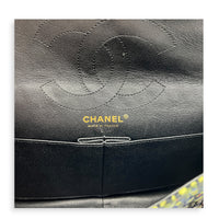 2.55 Shoulder Bag Multi-colour in Tweed, Silver hardware
