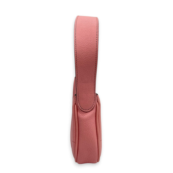 Aphrodite Mini Pink Shoulder Bag in Calfskin, Gold hardware