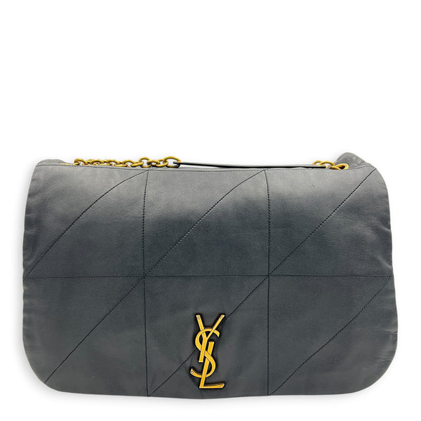 Jamie 4.3 Black Shoulder Bag in Lambskin, Gold hardware