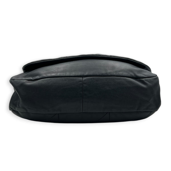 Jamie 4.3 Black Shoulder Bag in Lambskin, Gold hardware