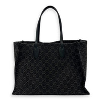 Gucci Ophidia Large Grey Tote Bag in Denim_1