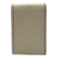 Gucci GG Crossbody Bag White in Calfskin, Silver hardware_2