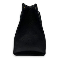 Louis Vuitton OnTheGo Top Handle Bag Black in Empreinte Leather, Gold hardware_3