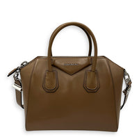 Givenchy Antigona Beige Top Handle Bag in Calfskin, Silver hardware_1