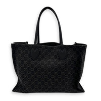 Gucci Ophidia Large Grey Tote Bag in Denim_2