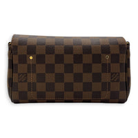 Louis Vuitton Favourite Crossbody Bag MM Brown in Coated Canvas, Gold hardware_2