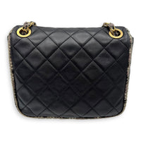 Chanel CC Crossbody Bag Black in Calfskin, Mixed hardware_2