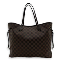 Louis Vuitton Neverfull Tote Bag GM Brown in Coated Canvas, Gold hardware_2