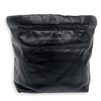 Chanel 22 Tote Shoulder Bag Mini Black in Lambskin, Gold hardware_2