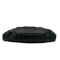 Balenciaga First Green Top Handle Bag in Calfskin, Silver hardware_5