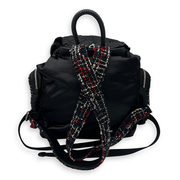 Chanel Astronaut  Backpack Multi-colour in Tweed, Silver hardware_6