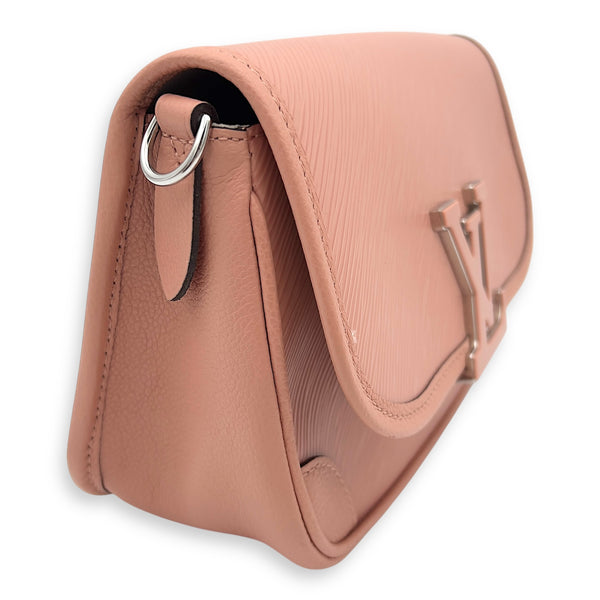Louis Vuitton Buci Shoulder Bag Pink in Epi Leather, Silver hardware_4