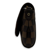 Louis Vuitton Favourite Crossbody Bag MM Brown in Coated Canvas, Gold hardware_4