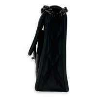 Chanel French Riviera Black Shoulder Bag in Calfskin, Gunmetal hardware_4