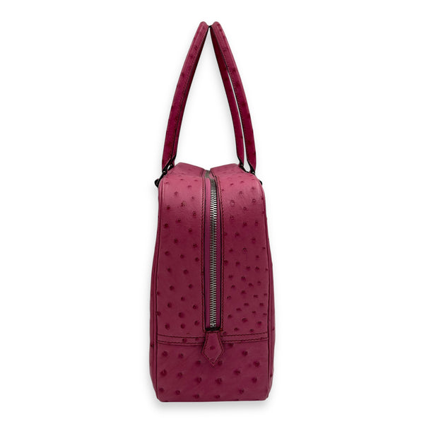 Hermès Plume Pink in Ostrich, Gold hardware_6