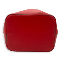 Fendi Mon Tresor Bucket Bag Red in Calfskin, Gold hardware_5