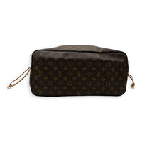 Louis Vuitton Neverfull Tote Bag GM Brown in Coated Canvas, Gold hardware_5