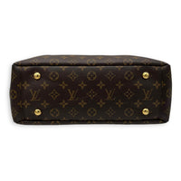 Louis Vuitton Pallas Top Handle Bag Brown in Monogram Coated Canvas, Gold hardware_5