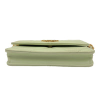 Chanel C19 Wallet On Chain Green in Lambskin, Mixed hardware_7