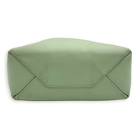Celine 2 way bag Tote Bag Green in Calfskin, Gold hardware_4