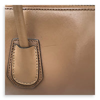 Givenchy Antigona Beige Top Handle Bag in Calfskin, Silver hardware_12