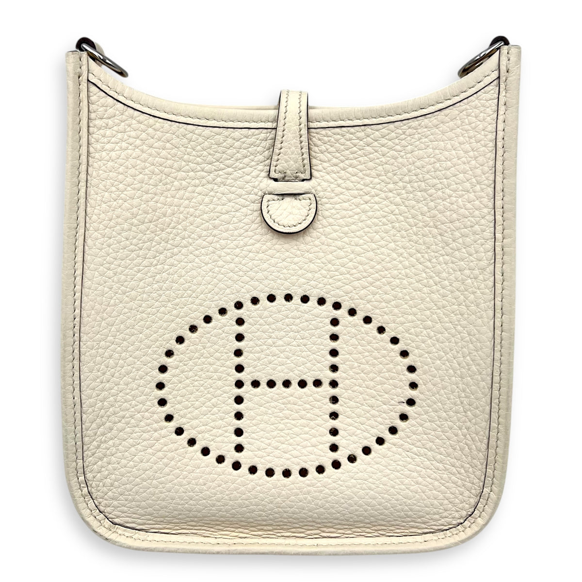 Hermès Evelyne TPM Nata Crossbody Bag in Clemence, Palladium hardware_1