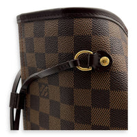 Louis Vuitton Neverfull Tote Bag GM Brown in Coated Canvas, Gold hardware_7