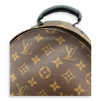 Louis Vuitton Palm Springs PM Brown Backpack in Monogram Coated Canvas, Gold hardware_7