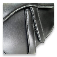 Saddle Mini Shoulder bag in Calfskin, Gold Hardware