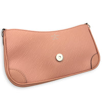 Louis Vuitton Buci Shoulder Bag Pink in Epi Leather, Silver hardware_8