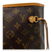 Louis Vuitton Neverfull Tote Bag GM Brown in Coated Canvas, Gold hardware_8