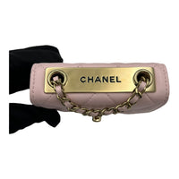 Chanel Trendy CC Wallet On Chain Pink in Lambskin, Gold hardware_8