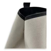 Balenciaga Cabas Tote Bag Medium White in Canvas, Silver hardware_8