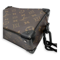Louis Vuitton Soft Trunk Shoulder Bag Brown in Monogram Coated Canvas, Black hardware_8