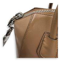 Givenchy Antigona Beige Top Handle Bag in Calfskin, Silver hardware_10