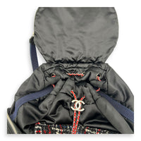 Chanel Astronaut  Backpack Multi-colour in Tweed, Silver hardware_8