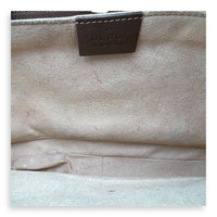 Gucci Horsebit 1955 Crossbody Bag Brown in Coated Canvas, Gold hardware_2