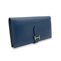 Bearn Blue Indigo in Epsom, Palladium hardware
