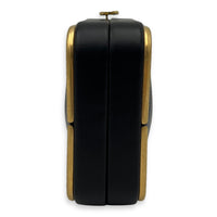 Chanel METAL Crossbody Bag Black in Lambskin, Gold hardware_3