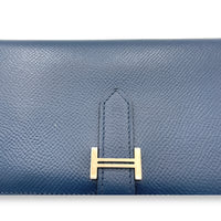 Bearn Blue Indigo in Epsom, Palladium hardware