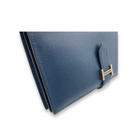 Bearn Blue Indigo in Epsom, Palladium hardware