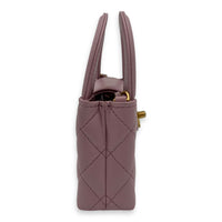 Chanel Kelly Top Handle Bag Nano Pink in Calfskin, Gold hardware_3