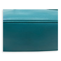 Prada Galleria Top Handle Bag Blue in Saffiano Leather, Gold hardware_12