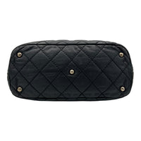 Chanel Wild stitch  Tote Bag Blue in Linen, Silver hardware_5