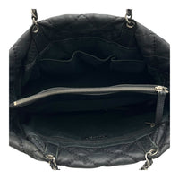 Chanel Wild stitch  Tote Bag Blue in Linen, Silver hardware_6