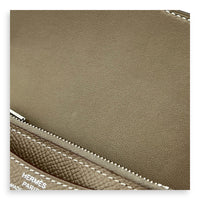 Constance Slim Compact Brown in Epsom, Palladium hardware