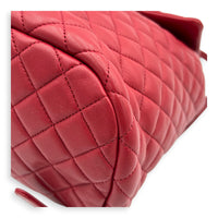Urban Spirit Backpack Red in Lambskin, Gold hardware